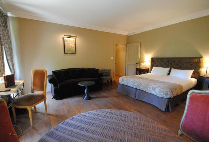 غرفة عائلية, Hôtel Restaurant Spa Le Sauvage