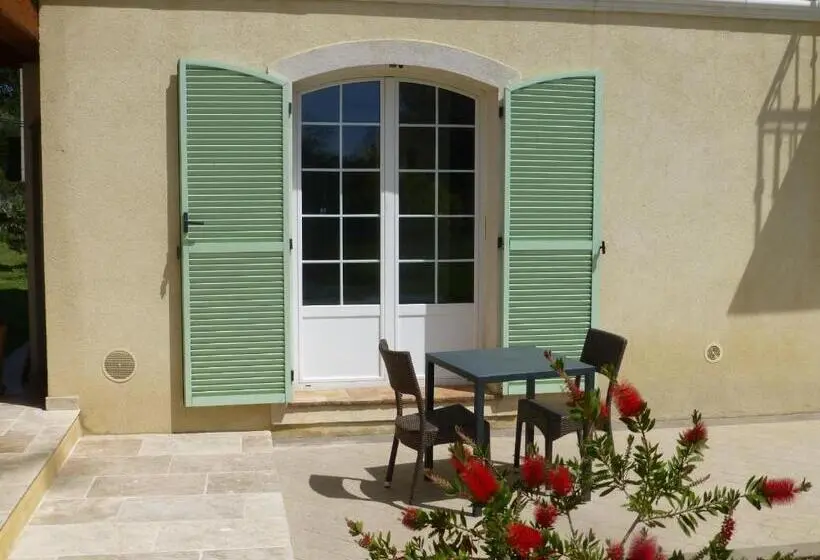اتاق استاندارد با تراس, Chambre D Hôtes La Bastide Des Eucalyptus