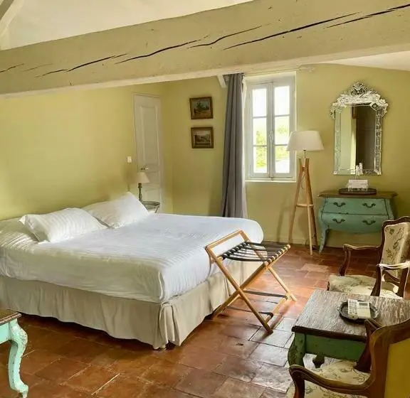 اتاق دلوکس با چشم‌انداز پارک, Château Le Bouïs