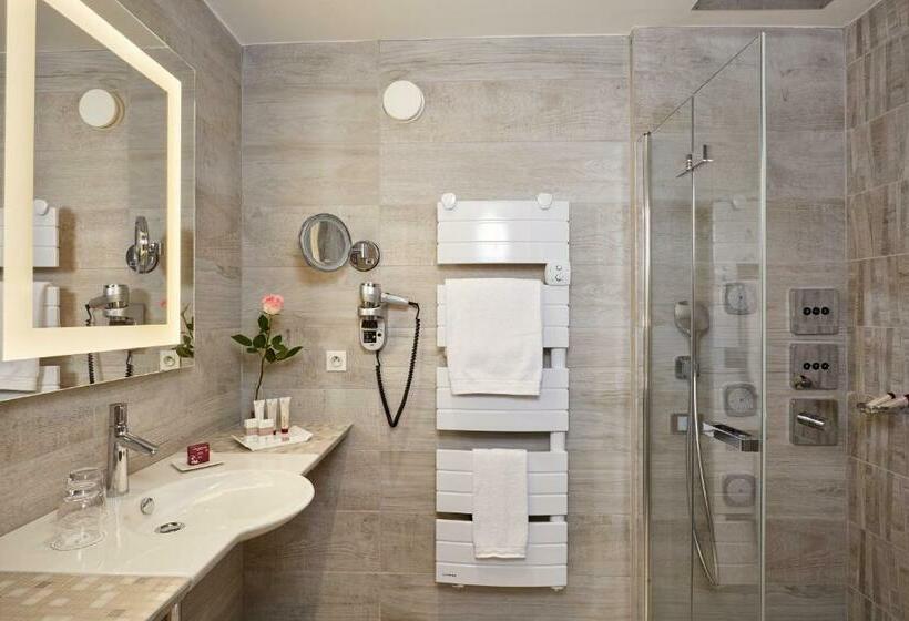 디럭스 룸, Hostellerie Briqueterie & Spa Champagne