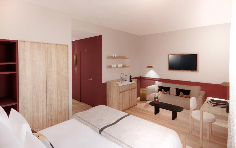 디럭스 룸, Hostellerie Briqueterie & Spa Champagne