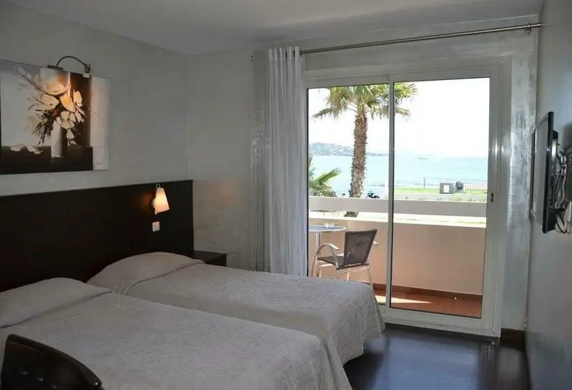 Standard-huone Merinäkymä Parveke, Hôtel La Plage