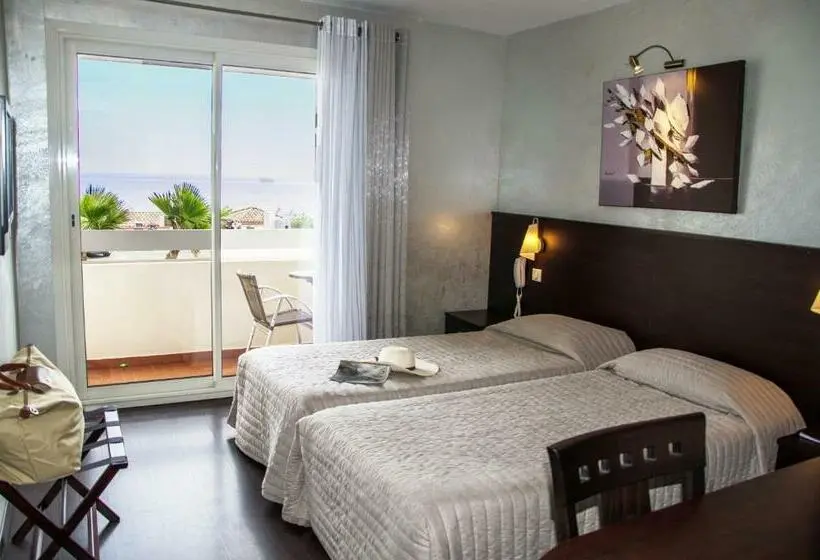 Standard-huone Merinäkymä Parveke, Hôtel La Plage