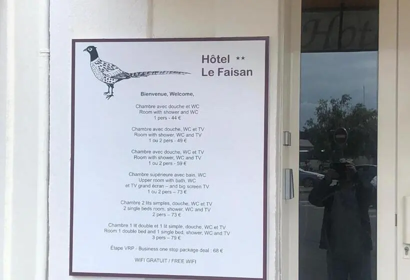 اتاق استاندارد, Hôtel Le Faisan