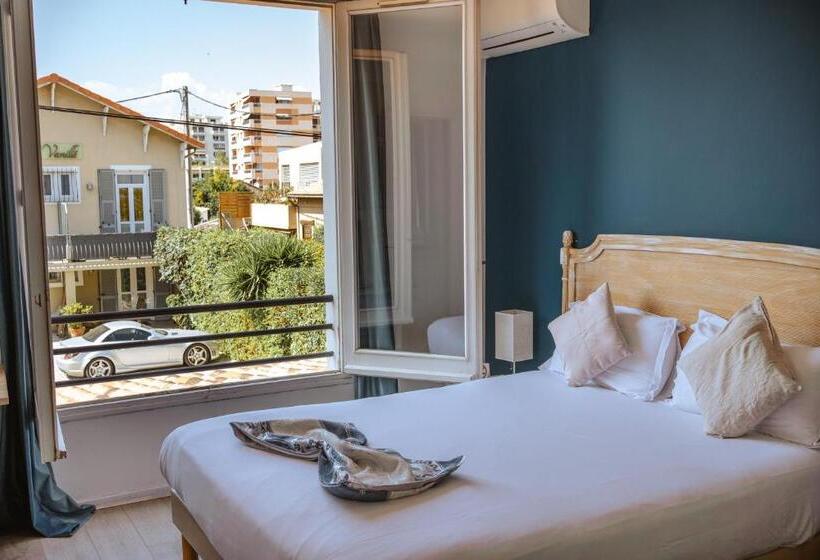 テラス付きスタンダードルーム, Hôtel Du Bord De Mer Le Vanillé