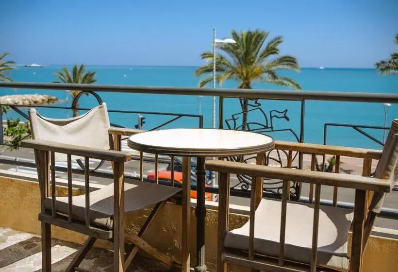 Deluxe-huone Merinäkymä Parveke, Hôtel Du Bord De Mer Le Vanillé