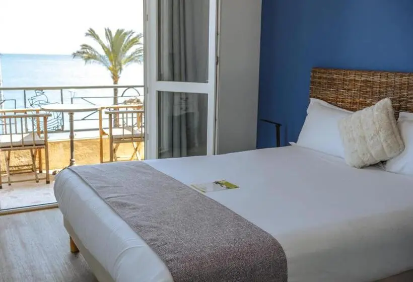 Deluxe-huone Merinäkymä Parveke, Hôtel Du Bord De Mer Le Vanillé