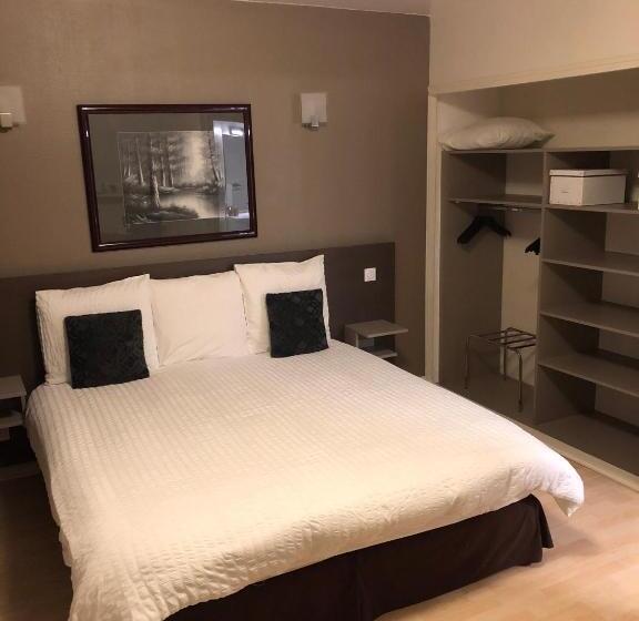 חדר סטנדרט עם מיטת קינג, Logis Hôtel Restaurant La Bastide