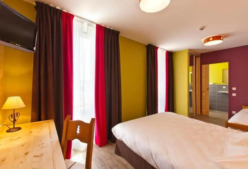 Standard Kolmen Hengen Huone, Logis Hôtel Lbb Les 2 Lacs