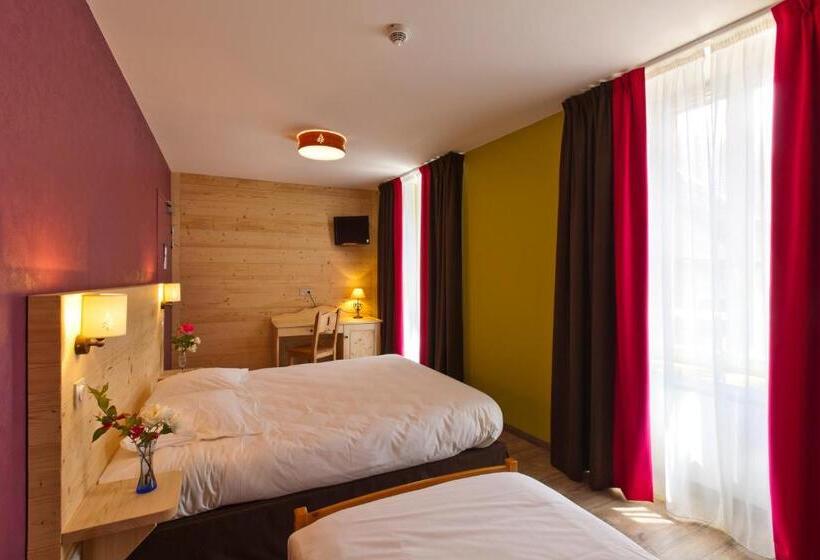 Номер Стандарт Трехместный, Logis Hôtel Lbb   Les 2 Lacs