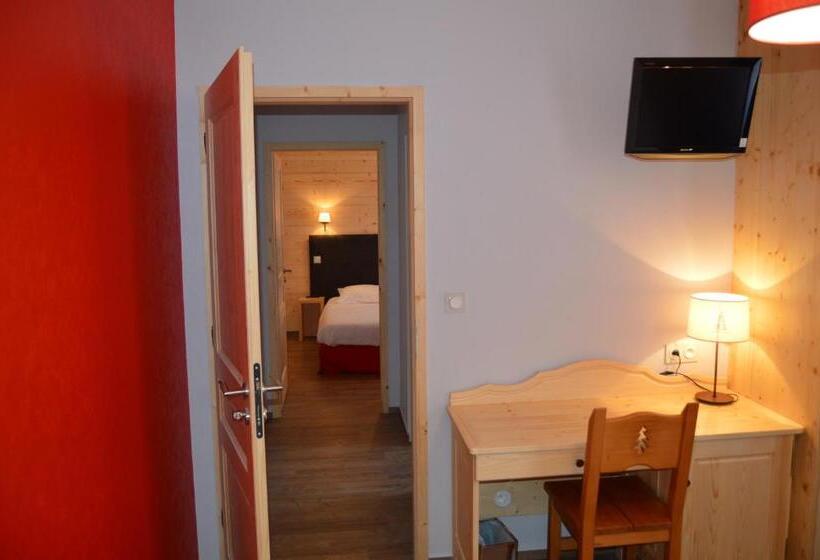 4인용 스탠다드 룸, Logis Hôtel Lbb   Les 2 Lacs