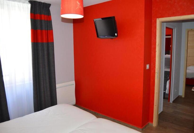 4인용 스탠다드 룸, Logis Hôtel Lbb   Les 2 Lacs