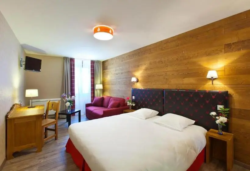 Comfort-huone, Logis Hôtel Lbb Les 2 Lacs