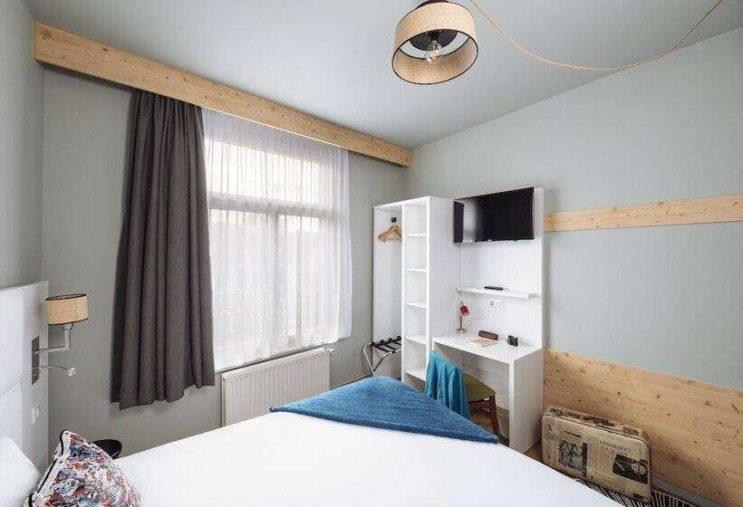 标准间带双人床, Greet Hotel Lille Gare Flandres   Groupe Accor