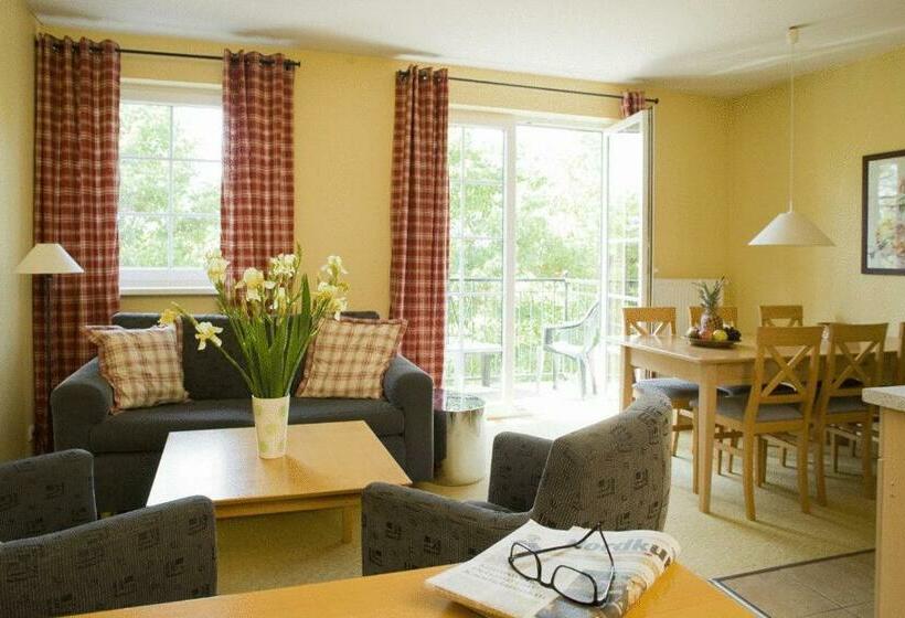 침실 2개 아파트, Ferienresidenz Muritzpark