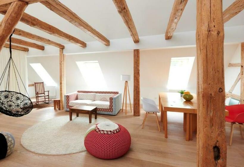 高级套房, Kavaliershaus Schloß Blücher Am Finckenersee