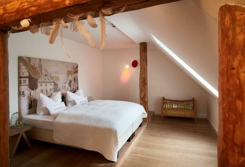 带2个卧室的套房, Kavaliershaus Schloß Blücher Am Finckenersee