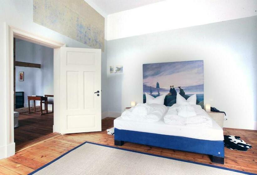 带2个卧室的套房, Kavaliershaus Schloß Blücher Am Finckenersee