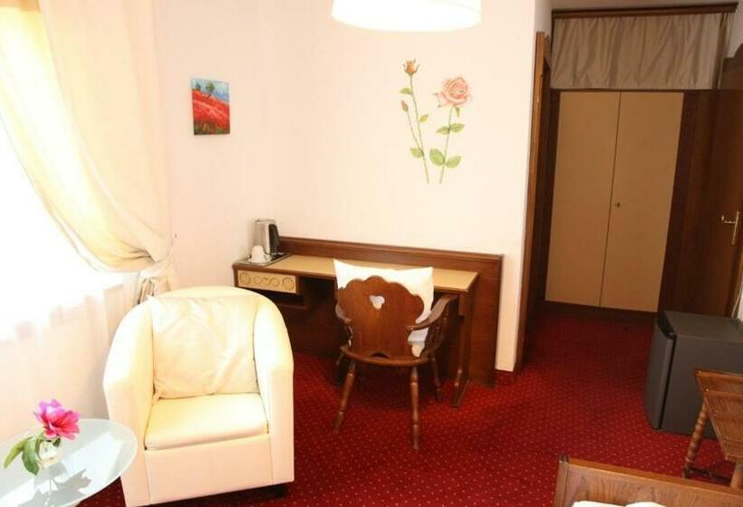 اتاق کلاسیک یک تخته, Kurhotel Würdinger Hof