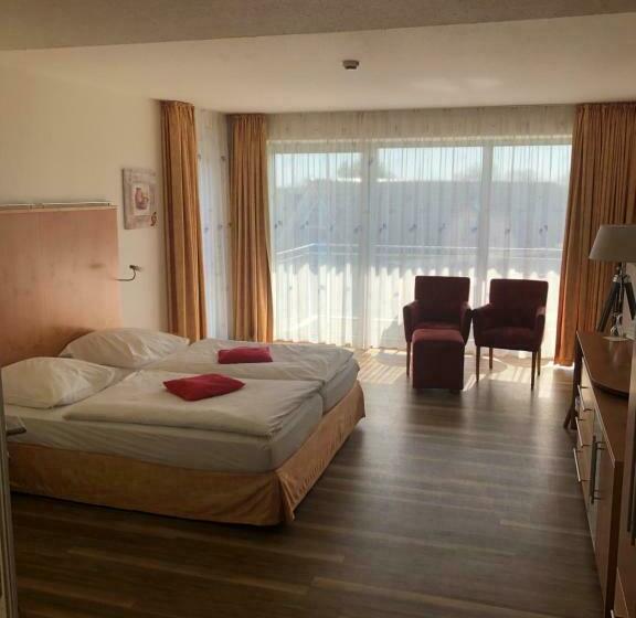 غرفة قياسية مزوَّدة بشُرفة, Nordseehotel Benser Hof Am Hafen