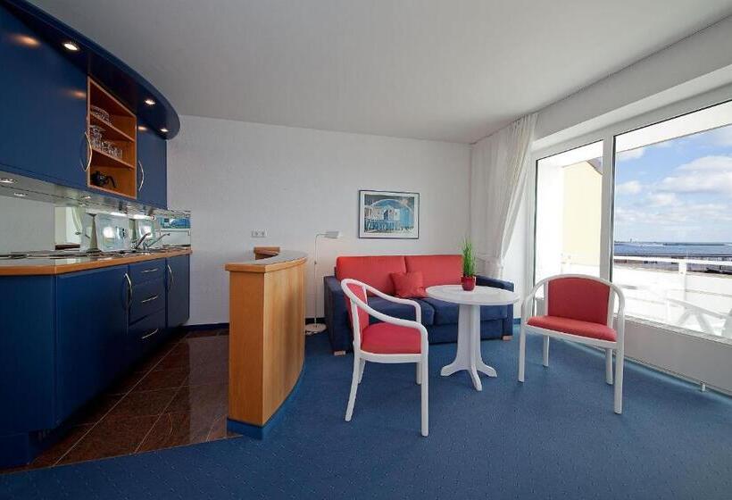 דירת סופריור, חדר שינה 1, נוף לים, Rungholt