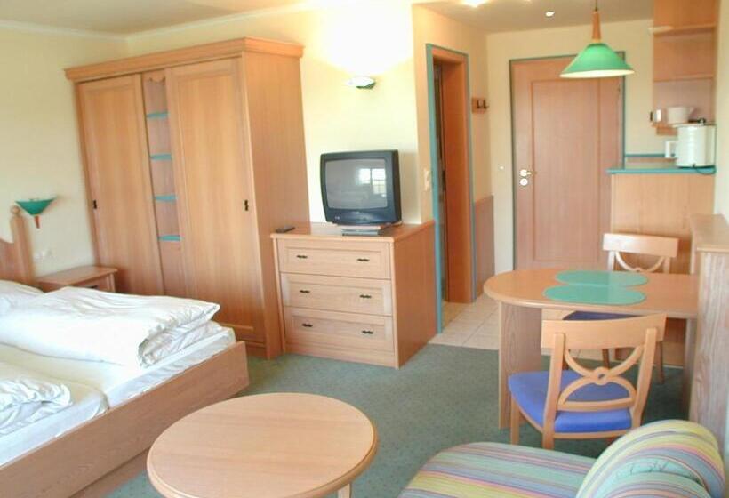 آپارتمان 1 خوابه با بالکن, Kurhotel Würdinger Hof