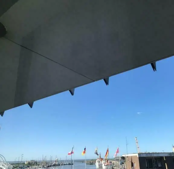 バルコニー付きスタンダードルーム, Nordseehotel Benser Hof Am Hafen