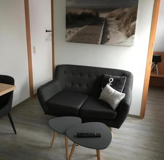 شقة غرفة واحدة, Nordseehotel Benser Hof Am Hafen
