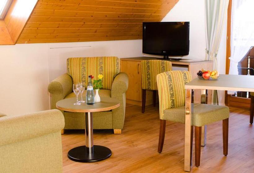 带1个卧室的带阳台的公寓, Schreyers Hotel Restaurant Mutzel