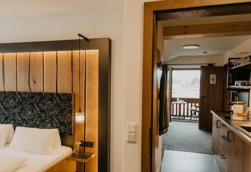 １ベッドルームのデラックスアパートメント, Weßner Hof Landhotel & Restaurant