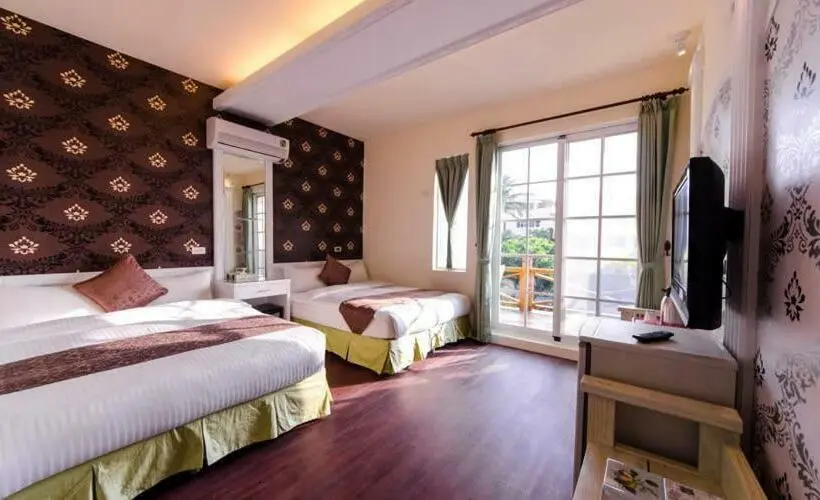 اتاق استاندارد چهارنفره با بالکن, Da Wan Hostel