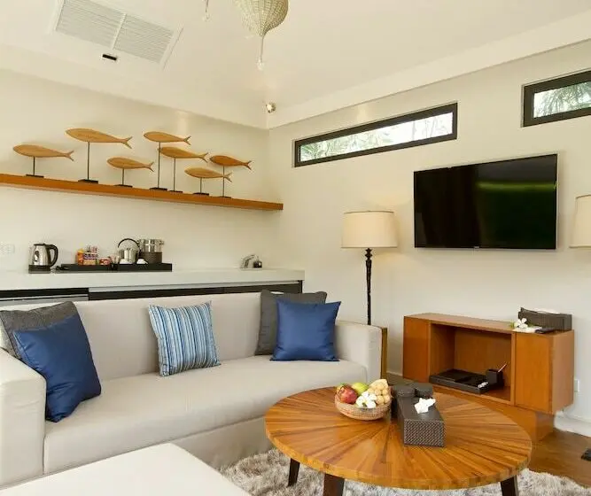 Villa 1 Makuuhuone, Tides Boutique Samui Resort & Spa