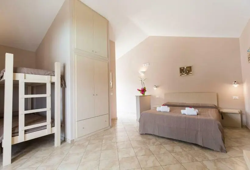 اتاق استاندارد چهار تخته, Residenza Borgo Italico