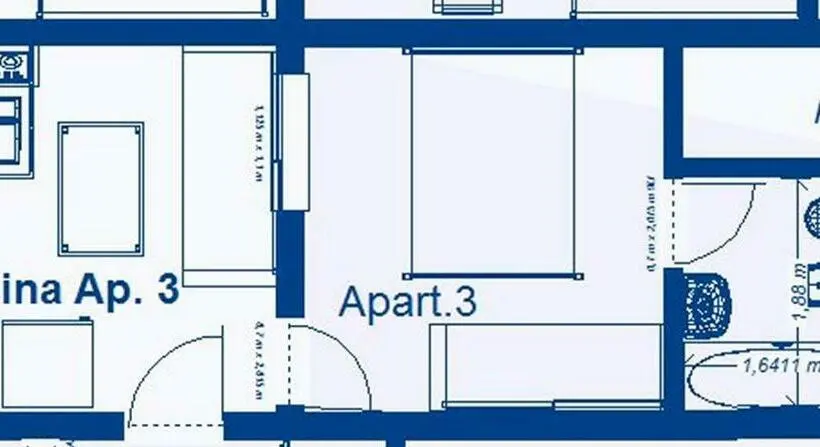 １階の１ベッドルームアパートメント, Apart Hotel ñusta