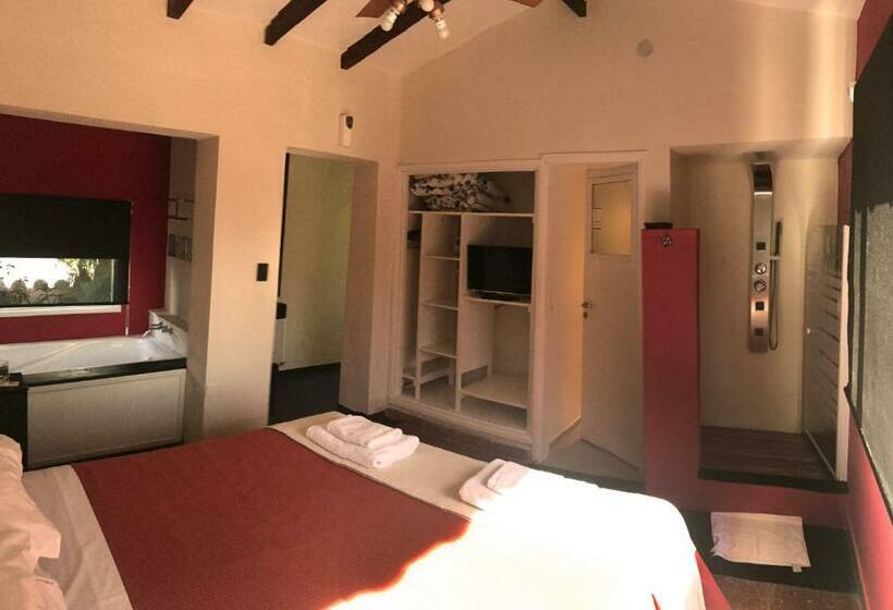 اتاق استاندارد با وان آب گرم, Casa Alta Hotel Boutique & Spa   Solo Adultos