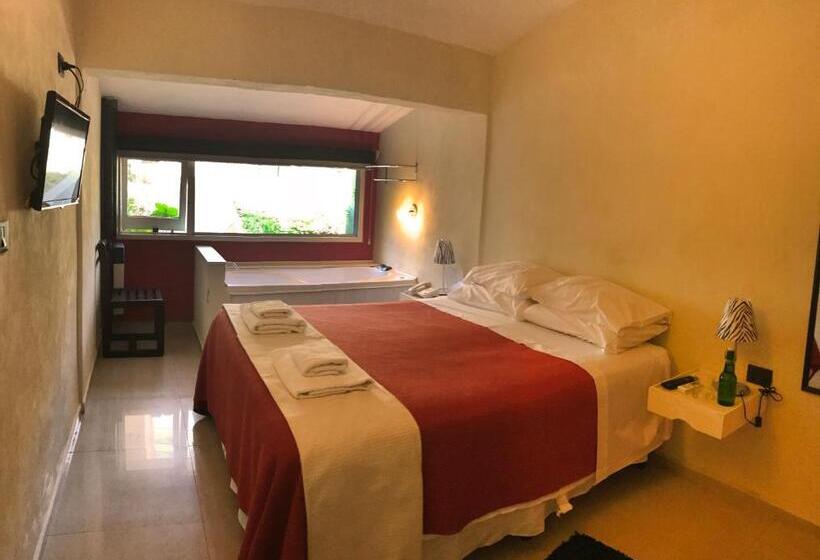 اتاق استاندارد با وان آب گرم, Casa Alta Hotel Boutique & Spa   Solo Adultos