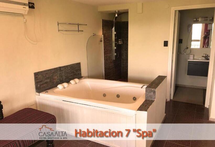 اتاق استاندارد با تخت بزرگ, Casa Alta Hotel Boutique & Spa   Solo Adultos