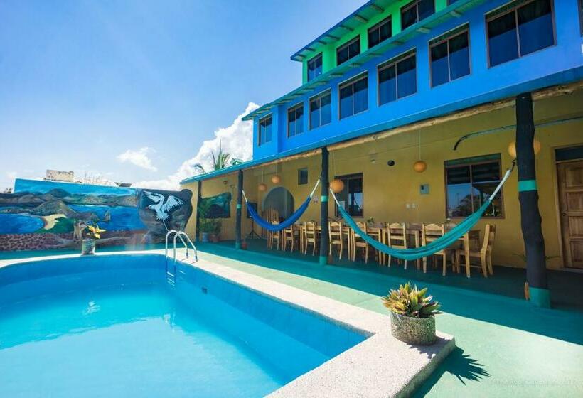 غرفة كلاسيكية ثلاثية, Galapagos Verde Azul