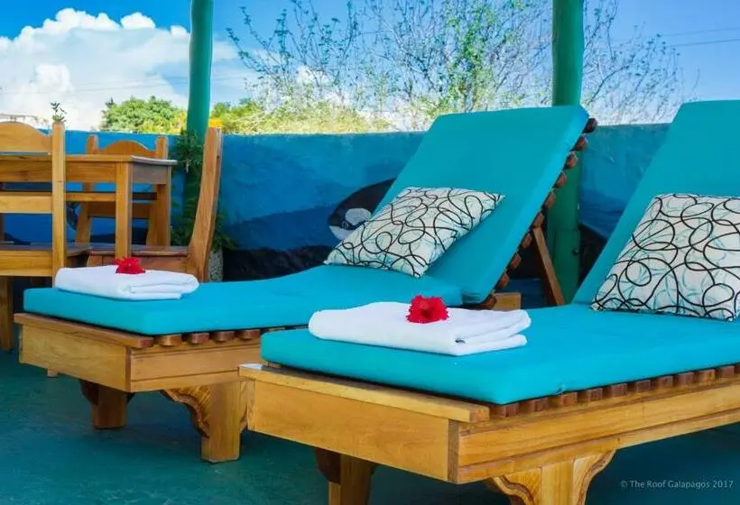 Classic Kolmen Hengen Huone, Galapagos Verde Azul