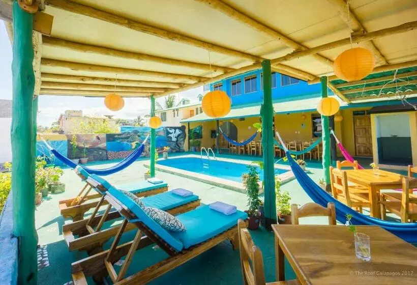 Classic Kolmen Hengen Huone, Galapagos Verde Azul