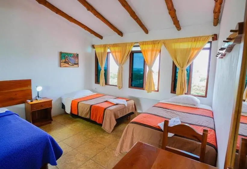 Classic Kolmen Hengen Huone, Galapagos Verde Azul