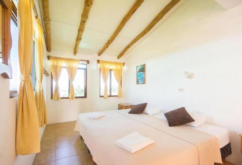 غرفة قياسية مطلّة علي البحر, Galapagos Verde Azul