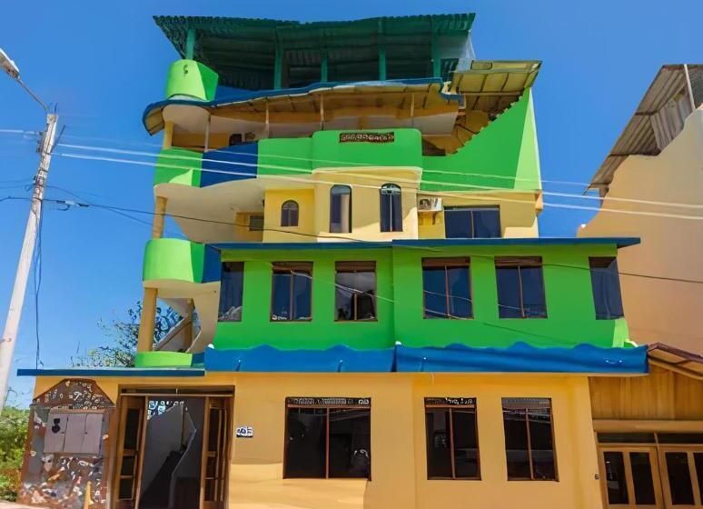 غرفة قياسية سرير كينج, Galapagos Verde Azul