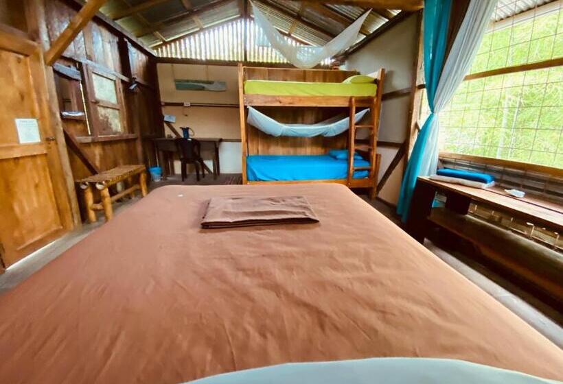 Семейное Бунгало, The Mudhouse Hostel Mompiche