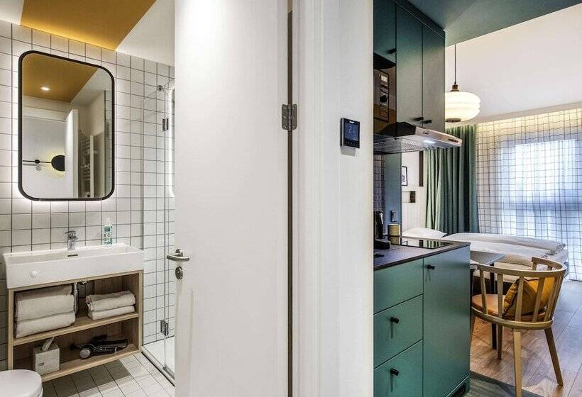 Студия Стандарт, Aparthotel Adagio Access Rouen Centre Cathédrale