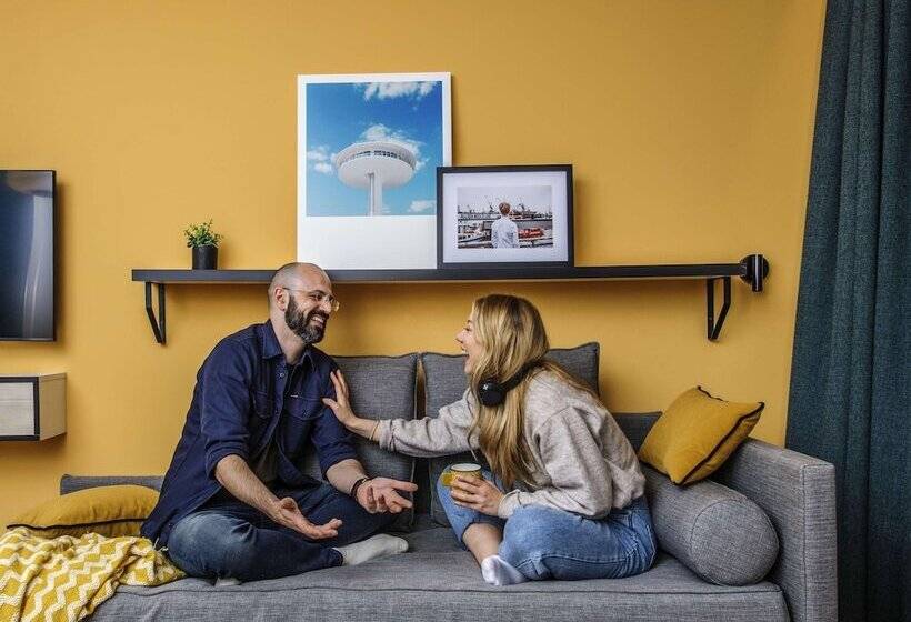 Студия Стандарт, Aparthotel Adagio Access Rouen Centre Cathédrale