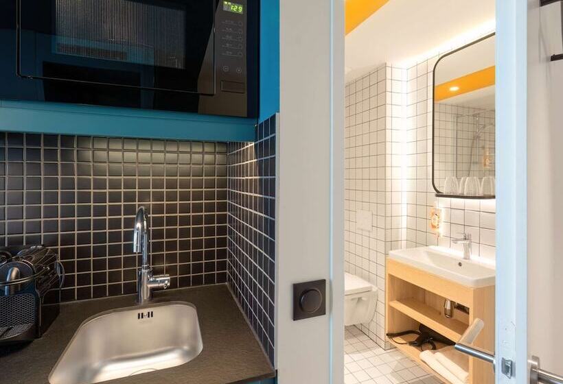 Студия Стандарт, Aparthotel Adagio Access Rouen Centre Cathédrale