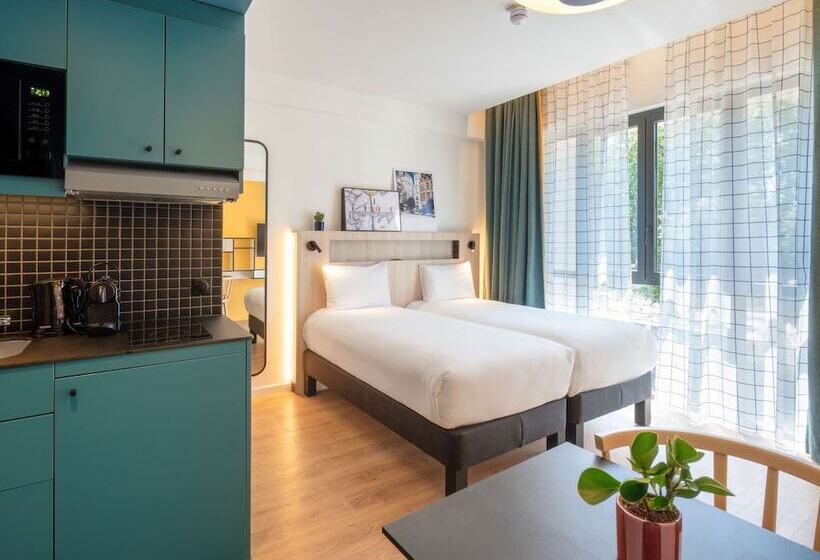 Студия Стандарт, Aparthotel Adagio Access Rouen Centre Cathédrale