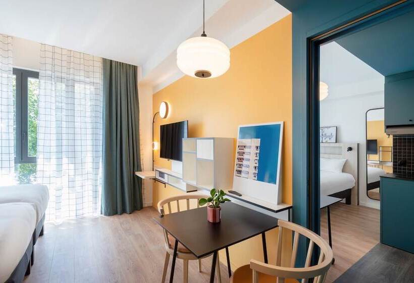 Студия Стандарт, Aparthotel Adagio Access Rouen Centre Cathédrale