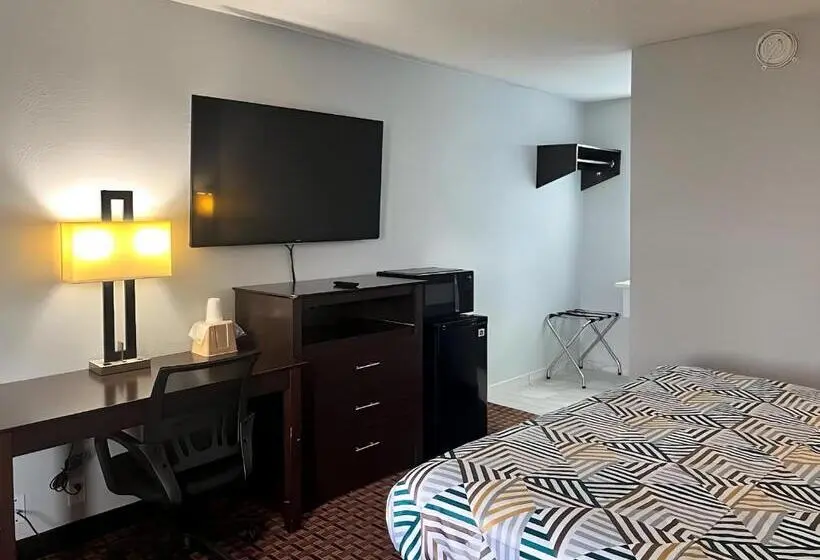 キングサイズベッドのスタンダードルーム, Motel 6 Chickasha, Ok
